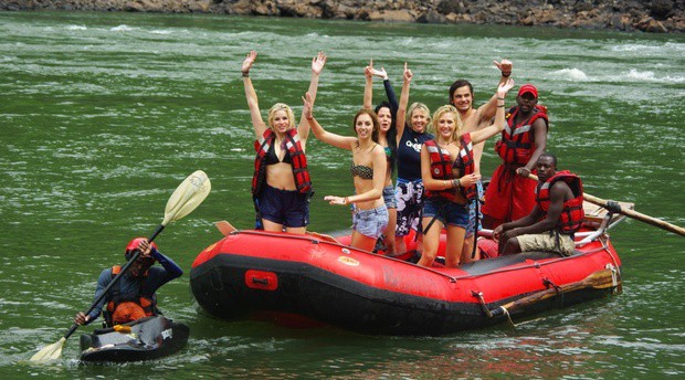 White water rafting